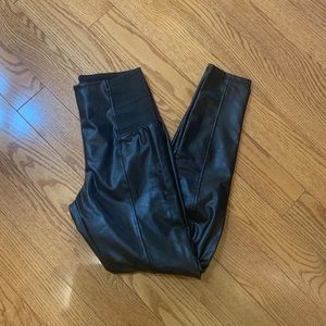 Faux Leather Pants